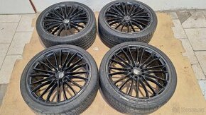 Alu kola Audi 19" 5x112/100 pneu 245/35 r19 A6 c6 - 1