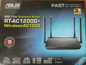 ASUS RT-AC1200G+ LAN/WiFi Router, 2.5/5GHz