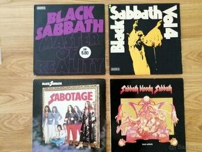 LP desky - BLACK SABBATH a OZZY  původní JAPAN,US press