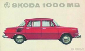 Prospekt Škoda 1000 MB Mototechna 1964 - 1