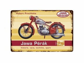 Plechové retro cedule Jawa  30x20 cm nové - 1