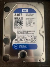 WD blue 3tb aktuální kondice v obrázkách