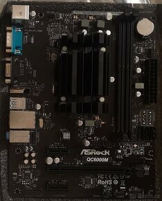 Asrock QC6000M, APU E2-6110 Quad Kabini, DDR3 1600,