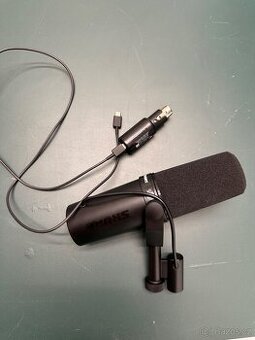 Mikrofon shure SM7dB včetně zvukovky