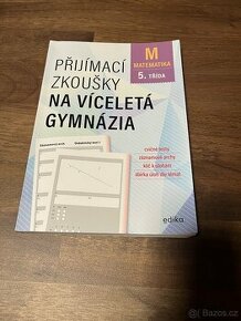 Přijímací zkoušky na víceletá gymnázia-matematika