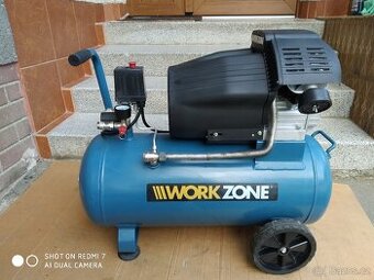 Prodám NEPOUŽITÝ 2-pístový kompresor Workzone WZ-AC 400/50 -