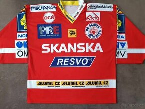 Hokejový dres HC Slavia Praha Josef Beránek podepsaný - 1