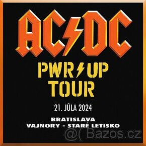 AC/DC tribúna Bratislava pôvodná cena