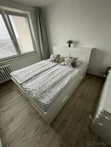 Postel Ikea 160x200 + nové matrace - 1