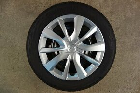 Opel Corsa F disky 4x108 195/55/16 letní + poklice - 1