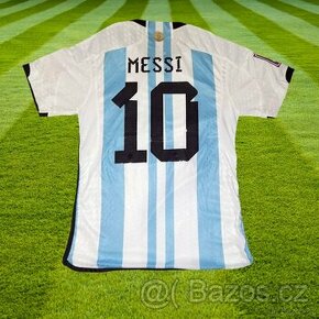 dres MESSI Argentína hráčska verzia slimfit vel.S