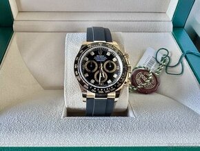 Rolex Daytona, 116518LN, 18K Yellow Gold, Black Diamond Dial - 1