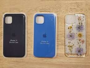 3x silikonový zadní kryt pro iPhone 11, 13 a 15.