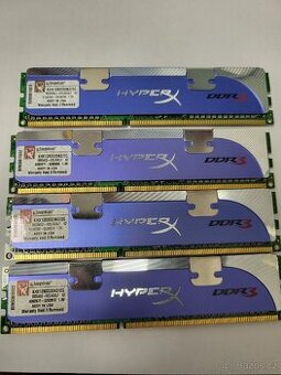 Ram paměť 4x2GB DDR3 1600mhz.