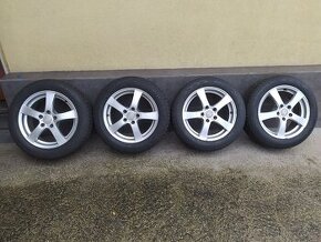 Alu kola DEZENT 16" 5x112 Škoda,VW, vč.zimních 205/55 R16