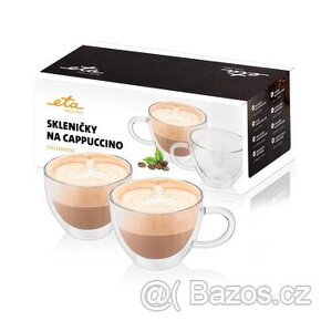 Termo skleničky cappuccino