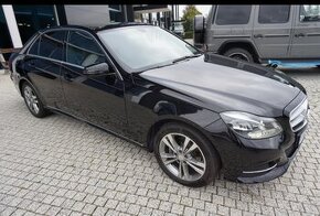 Mercedes E 220d, Avantgarde, W212,CZ, nehavar.