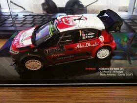 1:43 Citroen C3 WRC, Monte Carlo 2017, Meeke, IXO - 1