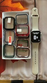 Apple Watch Series 7 GPS - 45mm starlight aluminium - TOP