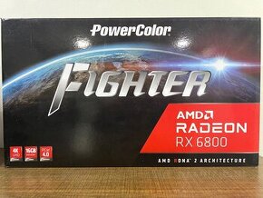 POWERCOLOR FIGHTER RX 6800 - 16GB DDR6.