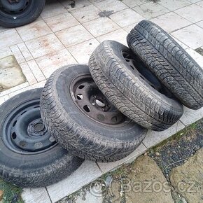 Zimní pneu z golf IV 175/80r14 5x100 - 1