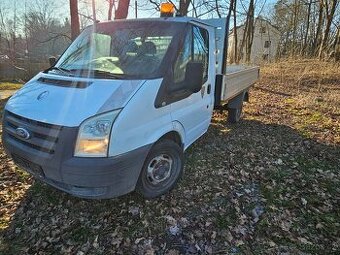 Ford transit valník 3 místa 2.2 85 kw 6qva  najeto 199000 KM