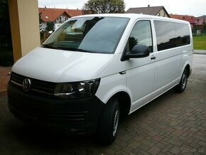 VW TRANSPORTER T6 2,0TDI 110KW LONG 8MÍST KLIMA WEBASTO PDC