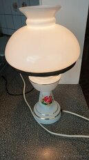 Lampa skleněná stolní - 1