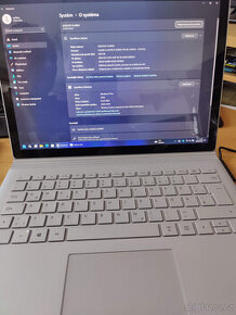 Surface Book 1, i5, 8GB, 128GB, dotyková obrazovka 13,5"