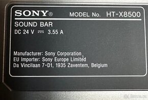 Sony HT- 8500 - 1