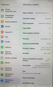 použitý Huawei MediaPad T3 2GB/GB