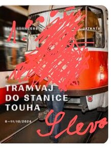 Tramvaj do stanice touha 31.1.