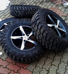 NOVÁ kola LAND ROVER DISCOVERY 3 5x120 800km4x4 265/70 R17