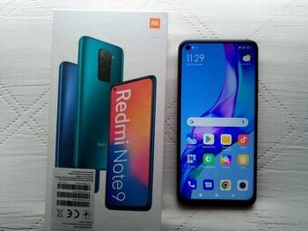 Xiaomi Redmi Note 9 LTE 64GB NFC otisk prstu