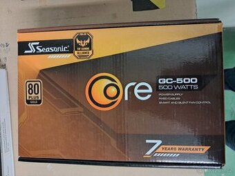 Prodám zdroj Seasonic CORE-GC-500