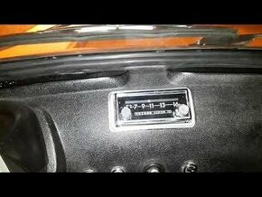 originální dobové Autoradio VOXSON JUNIOR pro FIAT 500