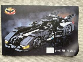 NOVÉ Stavebnice typu Lego - Batmobil 966ks kostek