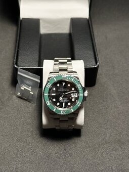 Seiko mod Subariner STARBUCKS Green