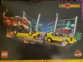 Lego nový set Útěk T-rexe 76956 + Lego hra a 776941 a 76939 - 1