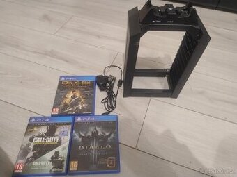 PS 4 NUMSKULL GAMES TOWER,DUAL CHARGE - 1