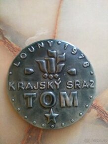 J.Foglar: Krajský sraz TOM Louny 1978.RARITA. - 1