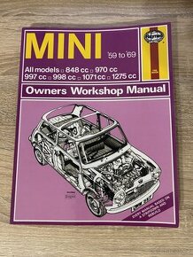 MINI 1959-1969 Servisní manuál/ dílenská příručka