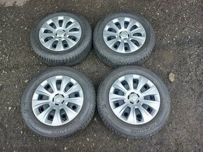 Prodám sadu kol Škoda 215/65R17 zimní