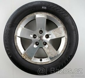 Peugeot 407 - Originání 16" alu kola - Zimní pneu - 1