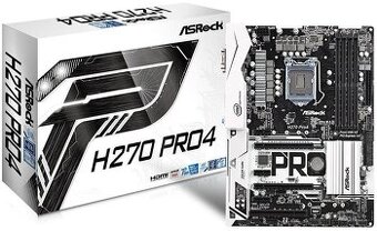 ASRock H270 Pro4 + i7-7700K CPU @ 4.20GHz + 64GB DDR4 RAM