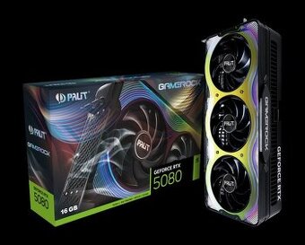 PALIT RTX 5080 GameRock 16GB Nová nerozbalená - Záruka Alza