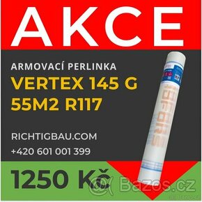 Armovací perlinka VERTEX 145 g/ 55m2 R117.(1,1m x 50m)