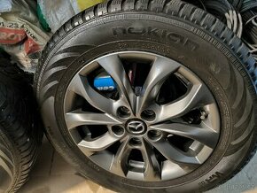 ALU kola Mazda 5x114,3 r16, pneu 7mm, Originál+TPMS