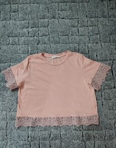 Oranžový crop top