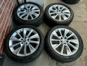 Alu 18" 5x112, orig. škoda BRAGA TOP, Karoq 85% - 1